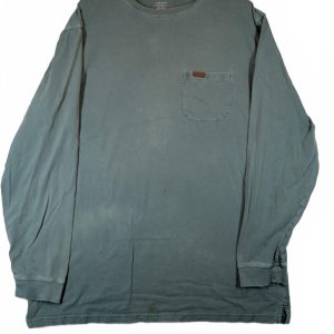 Pendleton Long Sleeve Pocket T-Shirt Crewneck Outdoor Casual Tee Mens Size XXL