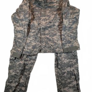 US Army ACU Digital Camo Combat Uniform Set Jacket Pants Mens Medium