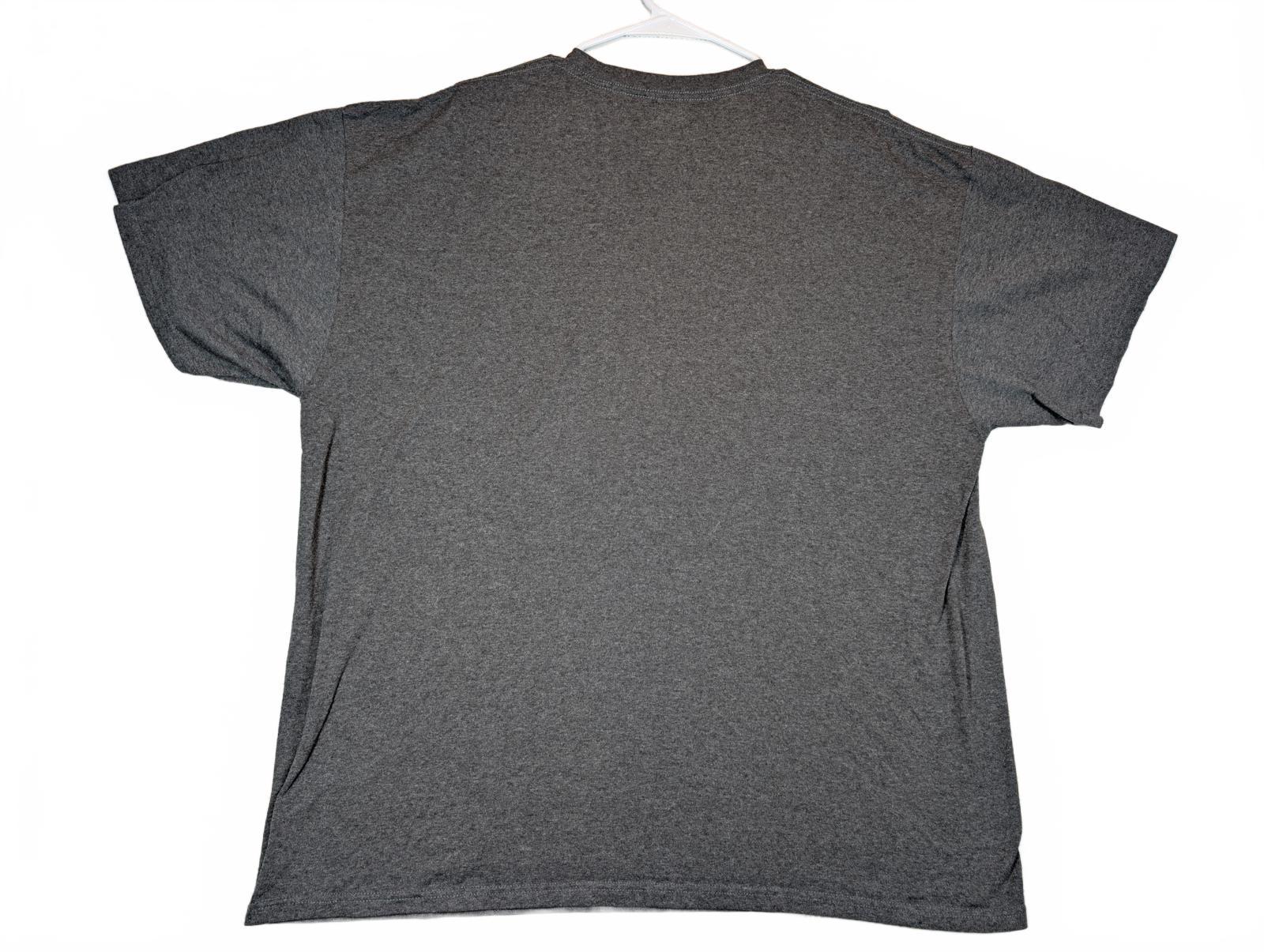 NBA Brooklyn Nets Logo Graphic T Shirt Basketball Fan Tee Mens 2XL Gray - Image 5