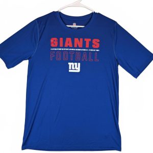 NFL New York Giants Dri Tek Performance Graphic T Shirt Youth XL 18-20 NWT