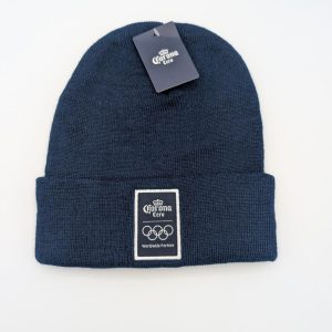 Corona Cero Olympics Worldwide Partner Knit Cuffed Beanie Hat Unisex One Size