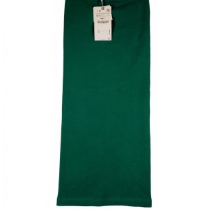 Zara Seamless Ribbed Stretch Pull-On Midi Pencil Skirt New Green Womens XS-S