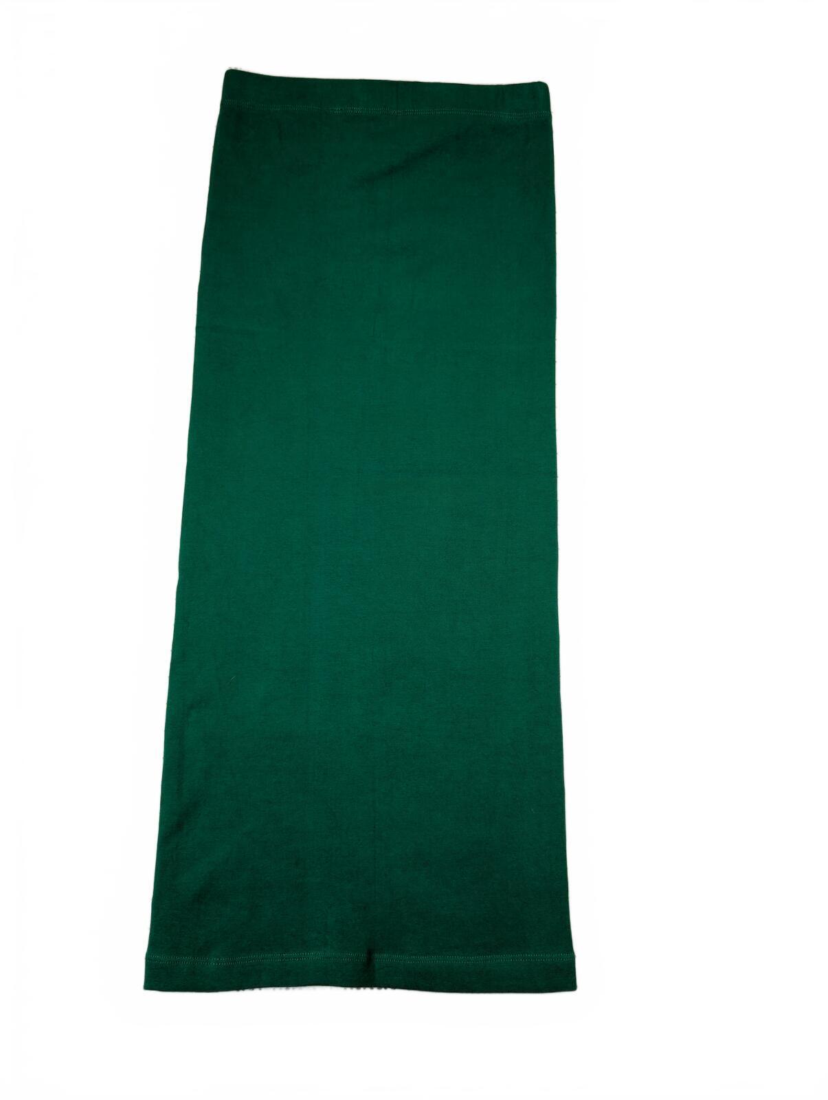 Zara Seamless Ribbed Stretch Pull-On Midi Pencil Skirt New Green Womens XS-S - Image 6