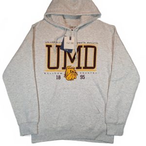 Gear For Sports Big Cotton UMD Bulldogs Pullover Hoodie Sweatshirt Mens Small