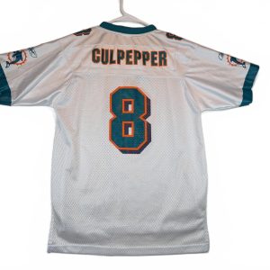 Reebok NFL Equipment Miami Dolphins Culpepper #8 Football Jersey Boys Large
