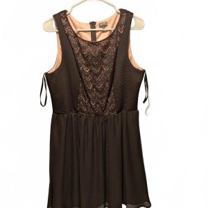 Lily Rose black, chiffon high-low, special occasion dress. Size 13