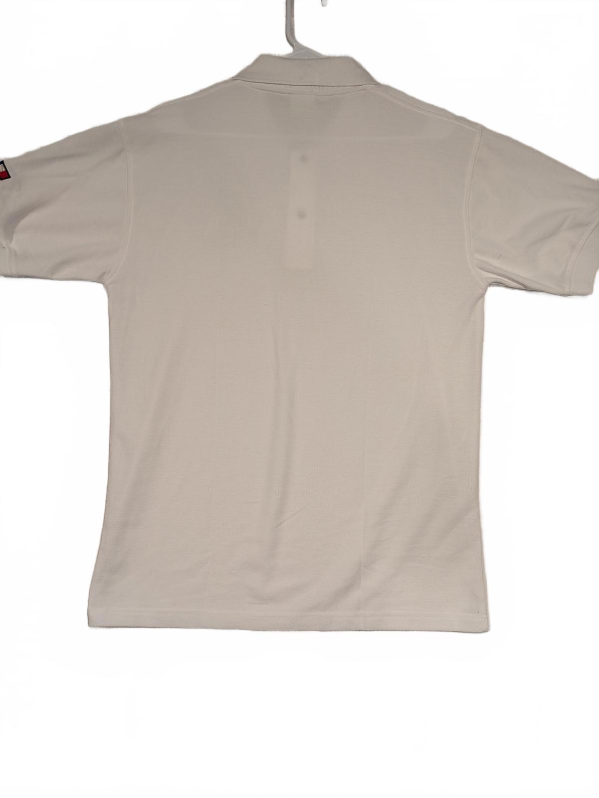 Yak'ya Thai Police Embroidered White Polo Shirt Short Sleeve Mens XL - Image 2