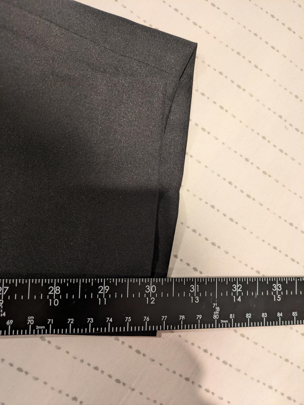 Perry Ellis Modern Fit Portfolio Dress Pants Black Mens 40x30 NWT - Image 7