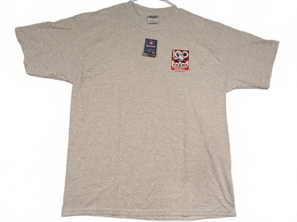 6th Mans Sportswear MiLB 100 Years Gray Graphic T-Shirt Mens XL NWT 2001