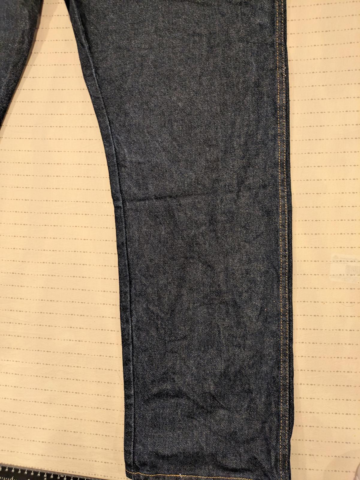 Rustler Classic Straight Leg Dark Denim Jeans Mens 40x32 - Image 5