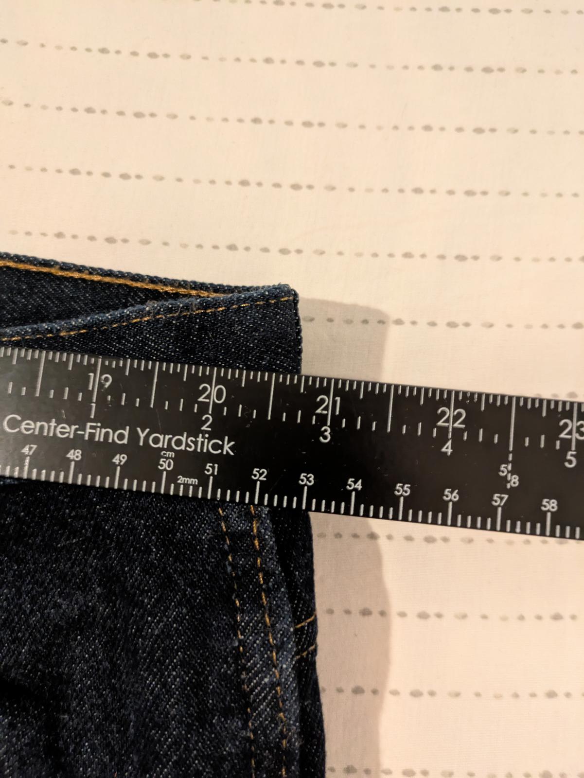 Rustler Classic Straight Leg Dark Denim Jeans Mens 40x32 - Image 8
