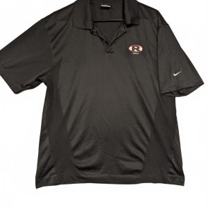Nike R Golf Dri-Fit Performance Black Short Sleeve Polo Shirt Mens Medium