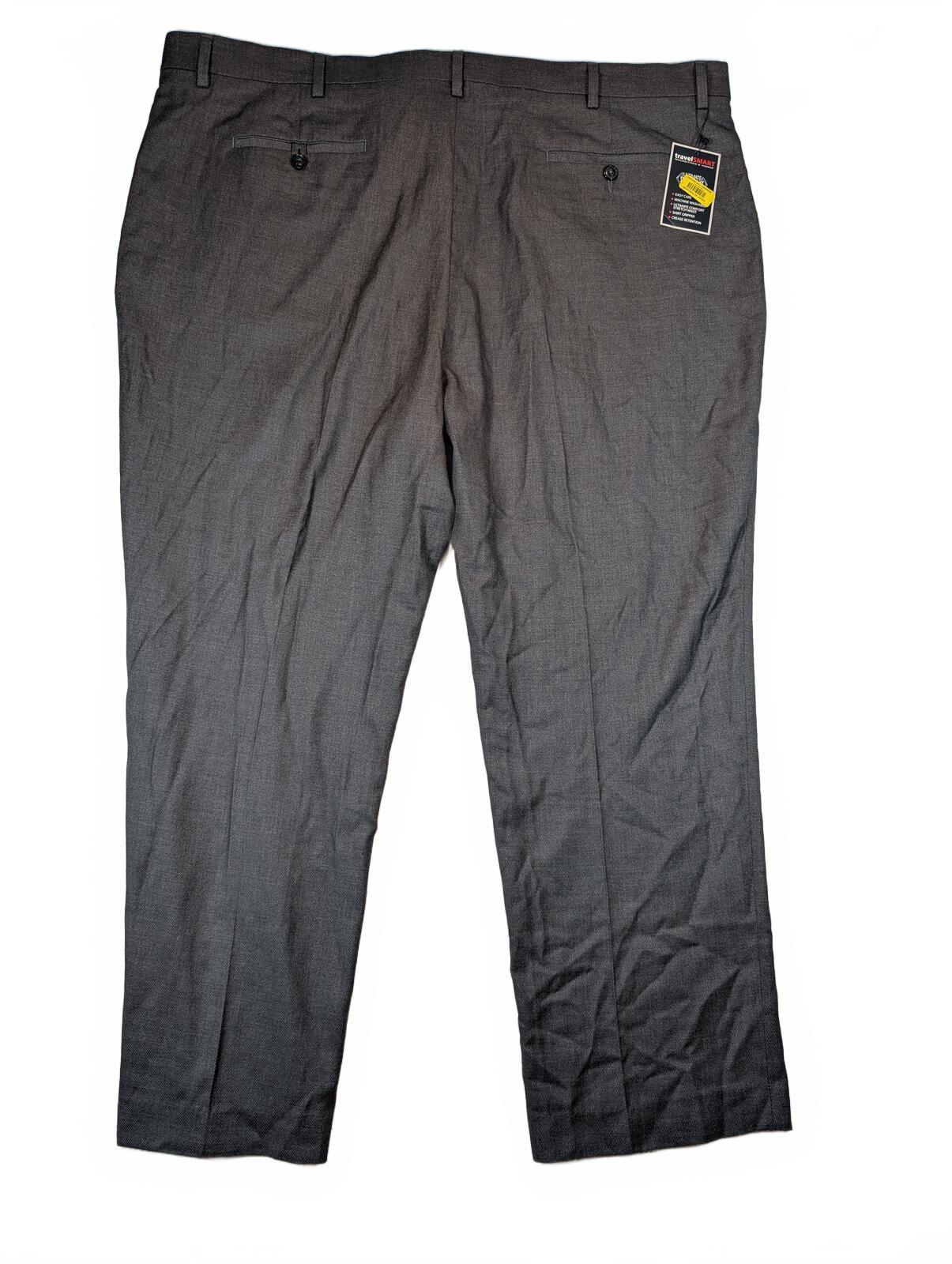 Roundtree & Yorke TravelSmart Big Man Classic Fit Dress Pants Mens 46x29 NWT - Image 3