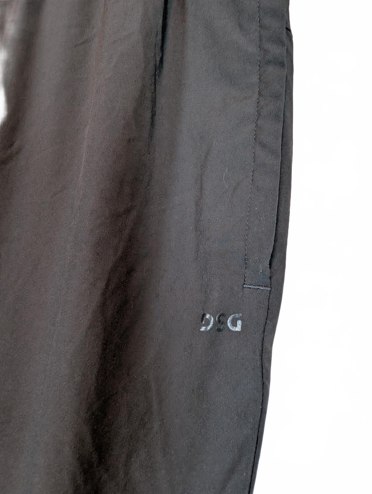 DSG Lightweight Pull On Athletic Tapered Cuffed Jogger Pants Black Mens Large - Image 5