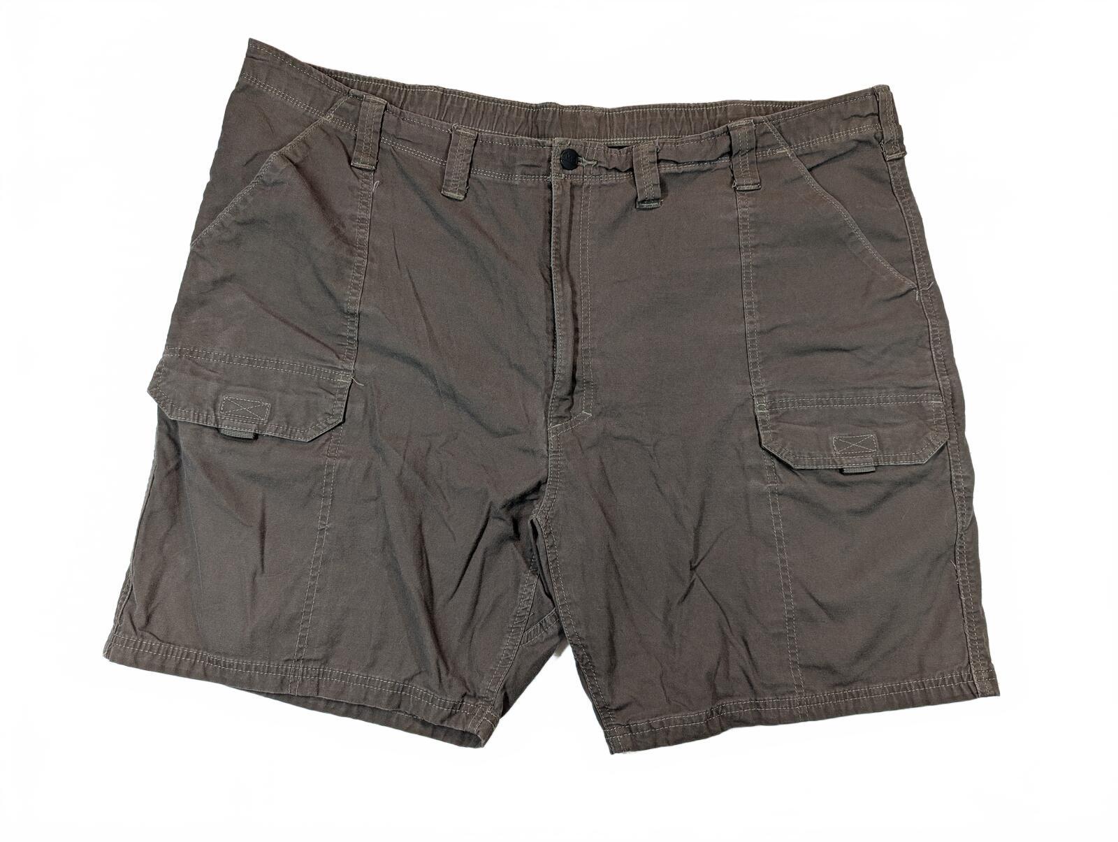Wrangler NW934TK Stretch Cargo Hiking Shorts Brown Regular Fit Mens Size 44