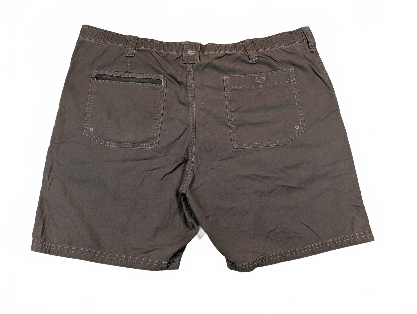 Wrangler NW934TK Stretch Cargo Hiking Shorts Brown Regular Fit Mens Size 44 - Image 4