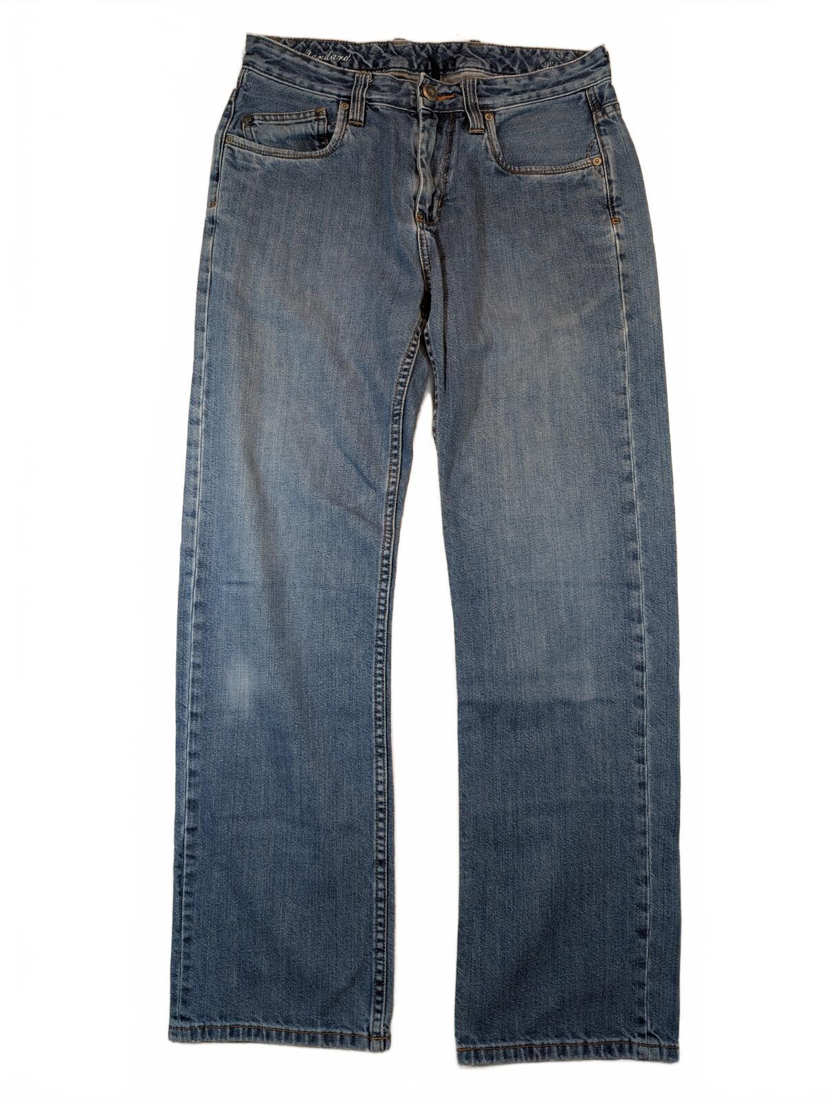 Tommy Bahama Standard Fit Classic Faded Wash Straight Leg Denim Jeans Mens 32x32