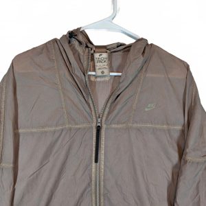 Nike Tech Pack Packable Hooded Windbreaker Full Zip Running Shell Mens XS