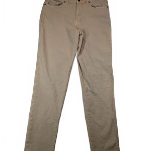VRST Slim Five Pocket Chino Casual Travel Office Pants Khaki Beige Mens 32x34