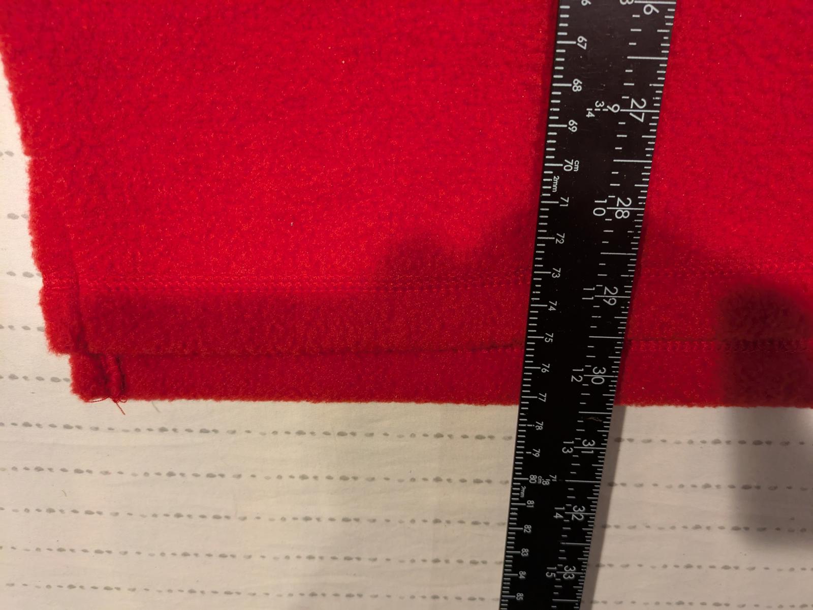 Aeropostale Aero-Tec Crimson Fleece Pullover Logo Long Sleeve Sweatshirt Mens XL - Image 7