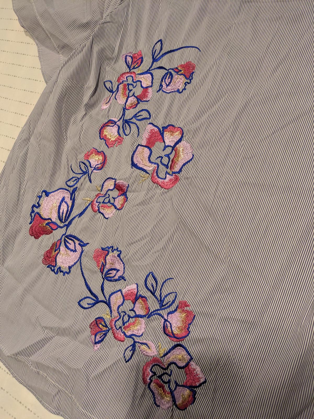 APT 9 Stylish Off-Shoulder Floral Embroidered Top Womens XL 22x23 - Image 4
