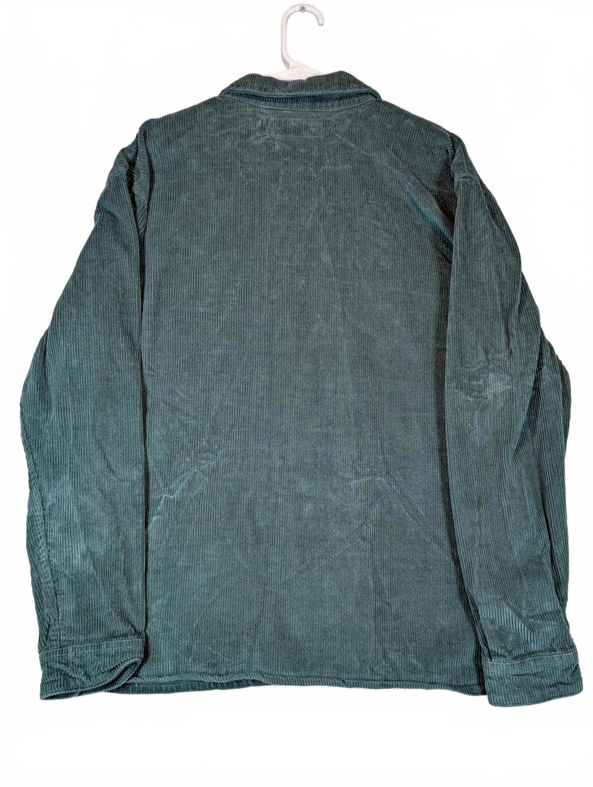 Abercrombie & Fitch Corduroy Button Up Shirt Jacket Heavyweight Mens Large Tall - Image 3