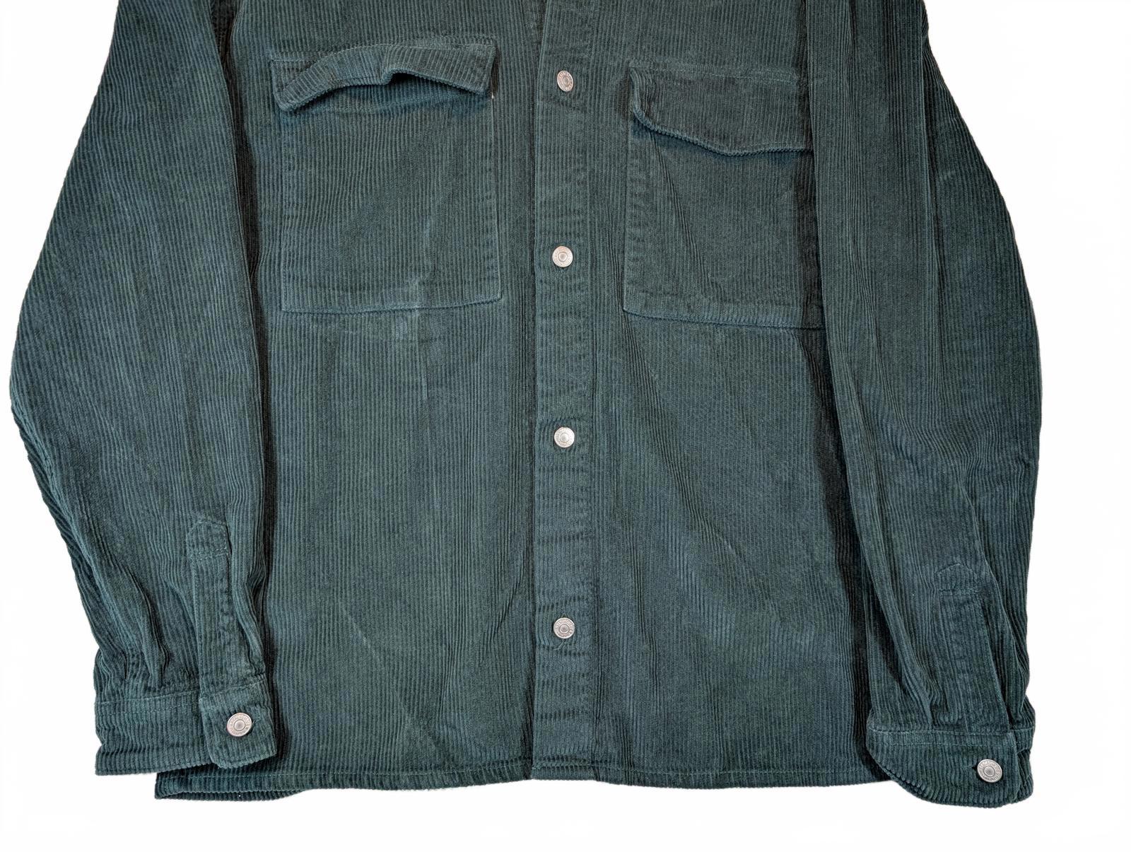 Abercrombie & Fitch Corduroy Button Up Shirt Jacket Heavyweight Mens Large Tall - Image 4