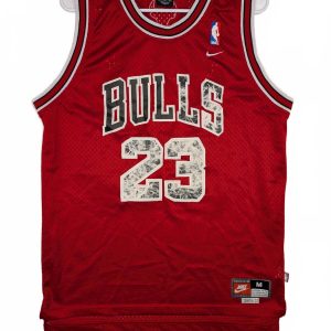 Nike Chicago Bulls Jordan 23 NBA Basketball Jersey Mens Medium Length +2 Tank