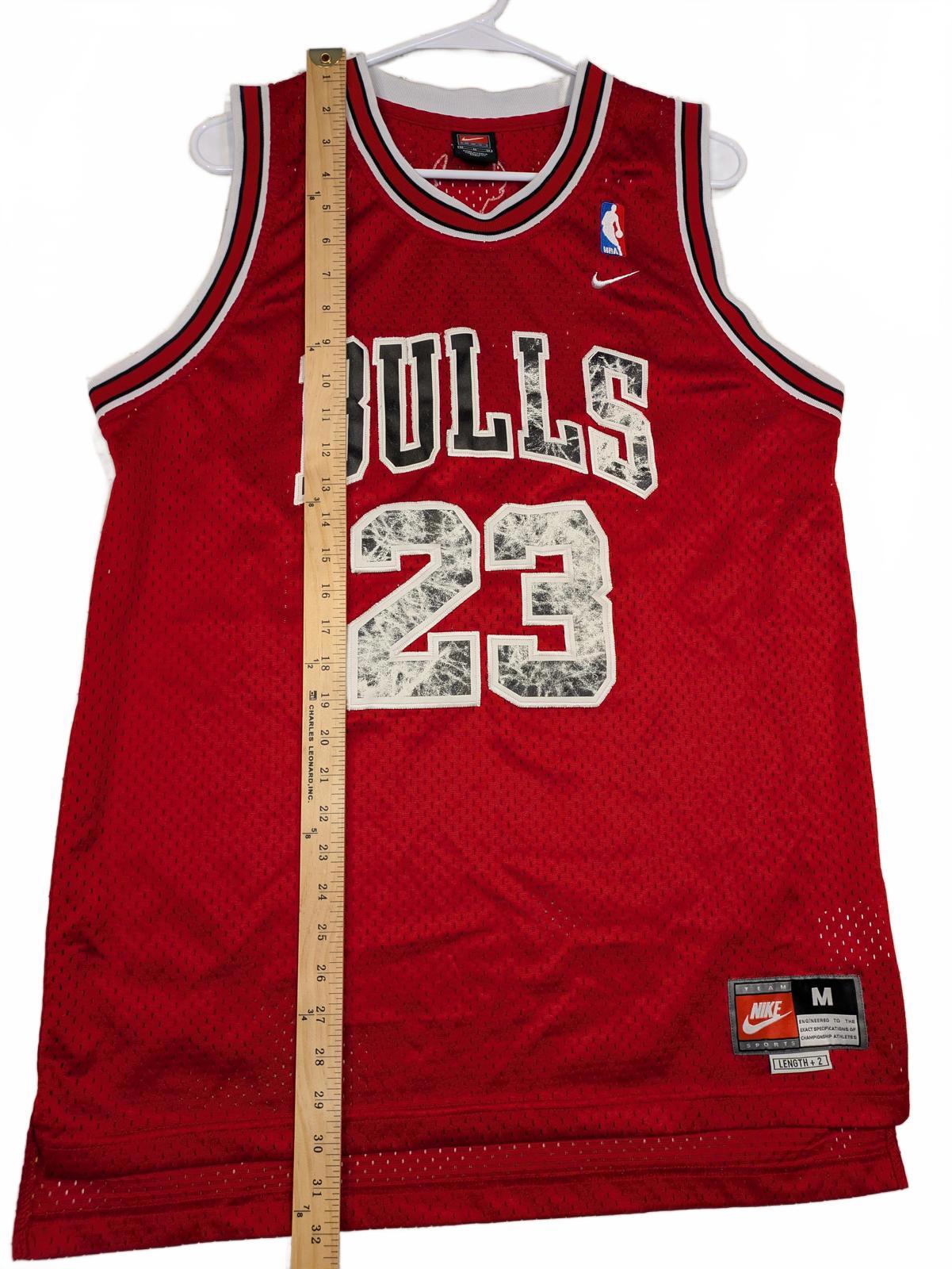 Nike Chicago Bulls Jordan 23 NBA Basketball Jersey Mens Medium Length +2 Tank - Image 4