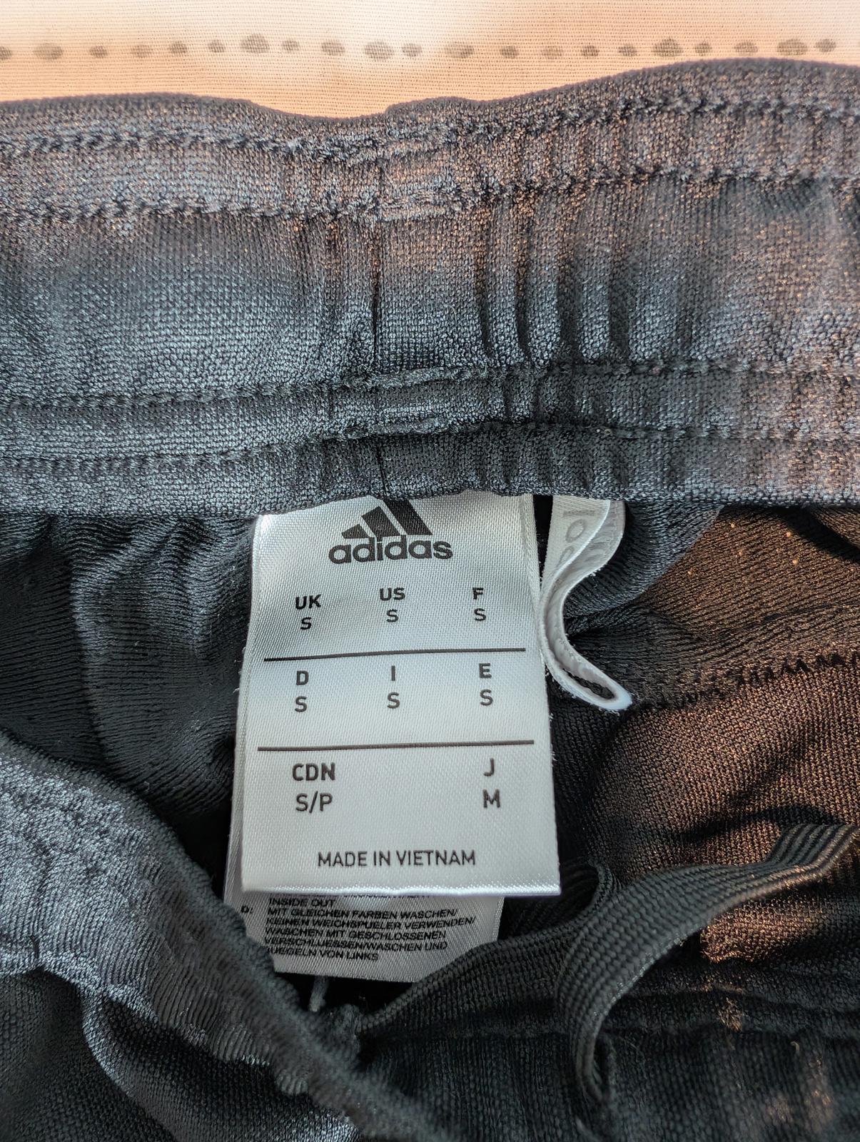 Adidas Climalite Track Pants Tapered Athletic Jogger Black Mens Small 28x29 - Image 6