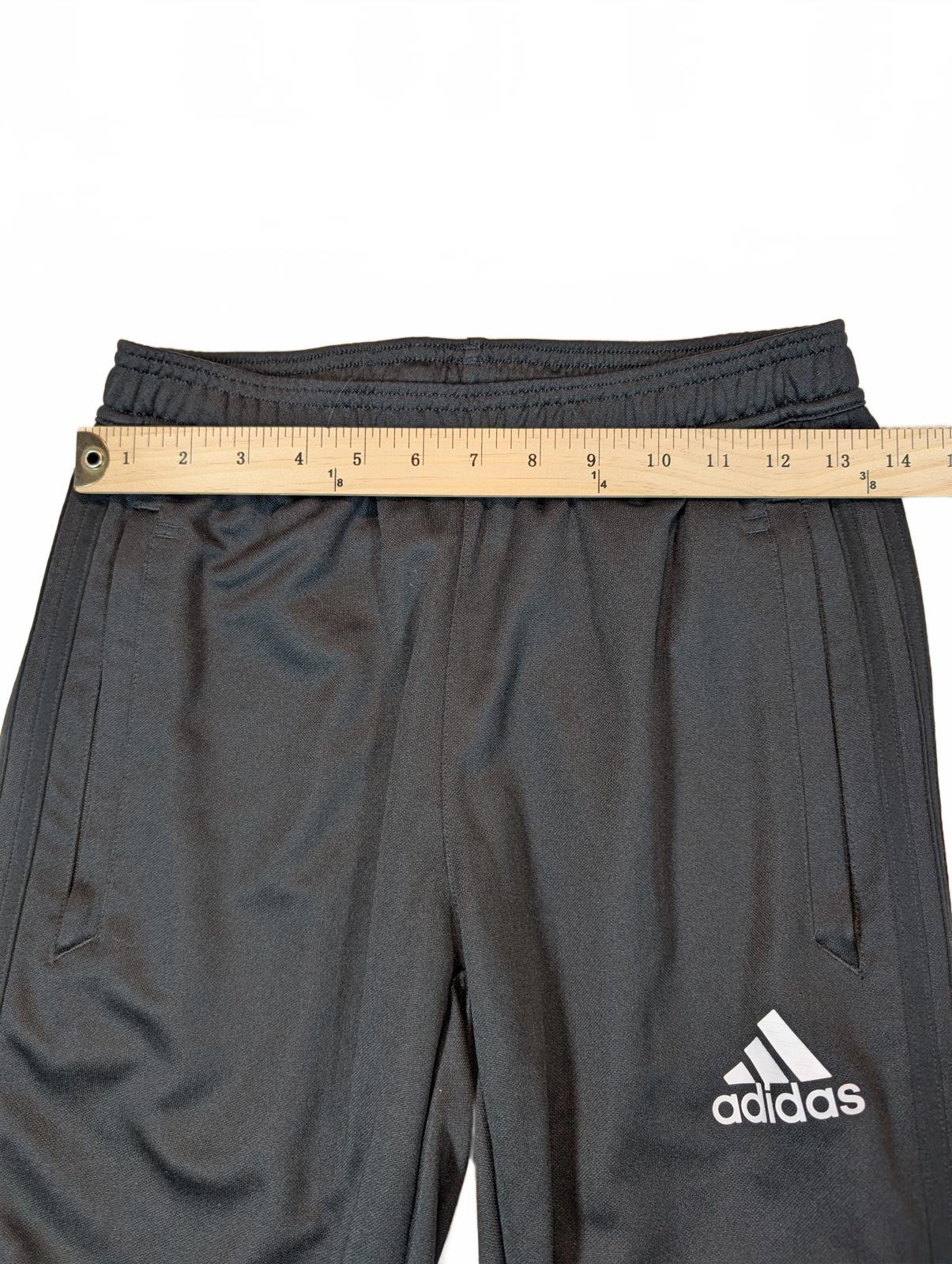 Adidas Climalite Track Pants Tapered Athletic Jogger Black Mens Small 28x29 - Image 7
