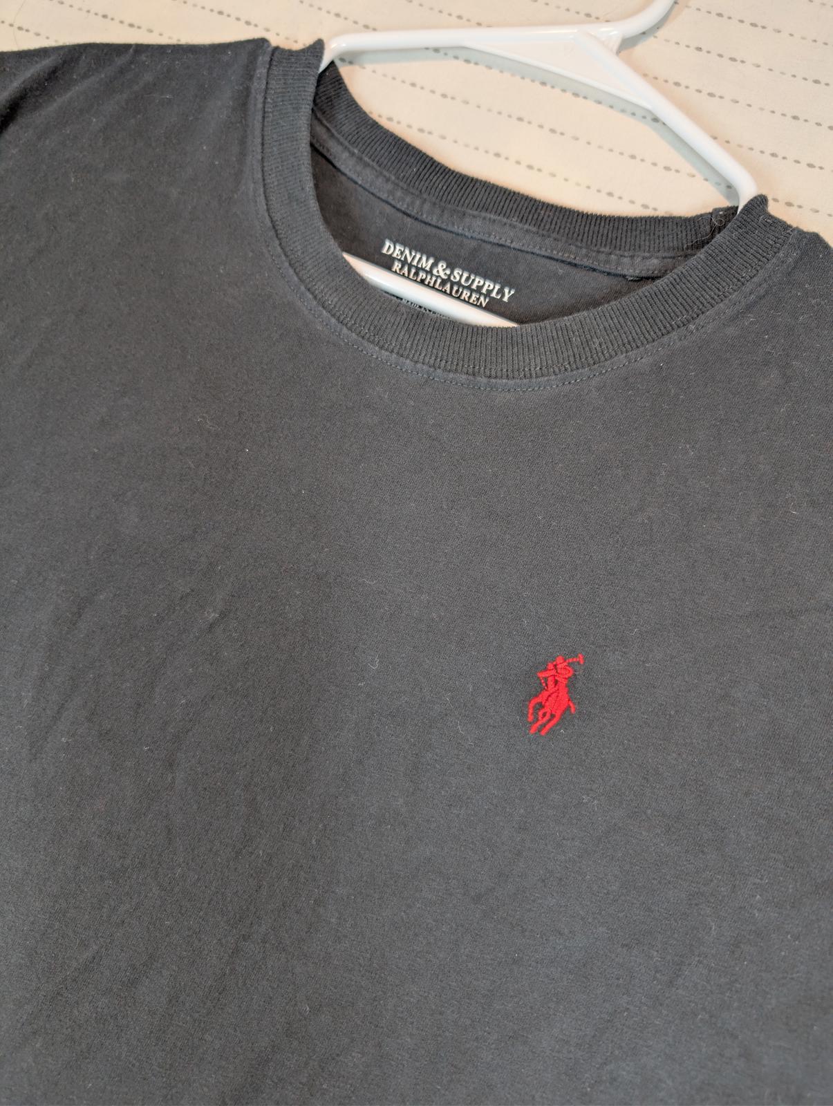 Denim & Supply Ralph Lauren Pony Logo Crewneck T Shirt Mens XL Cotton - Image 3