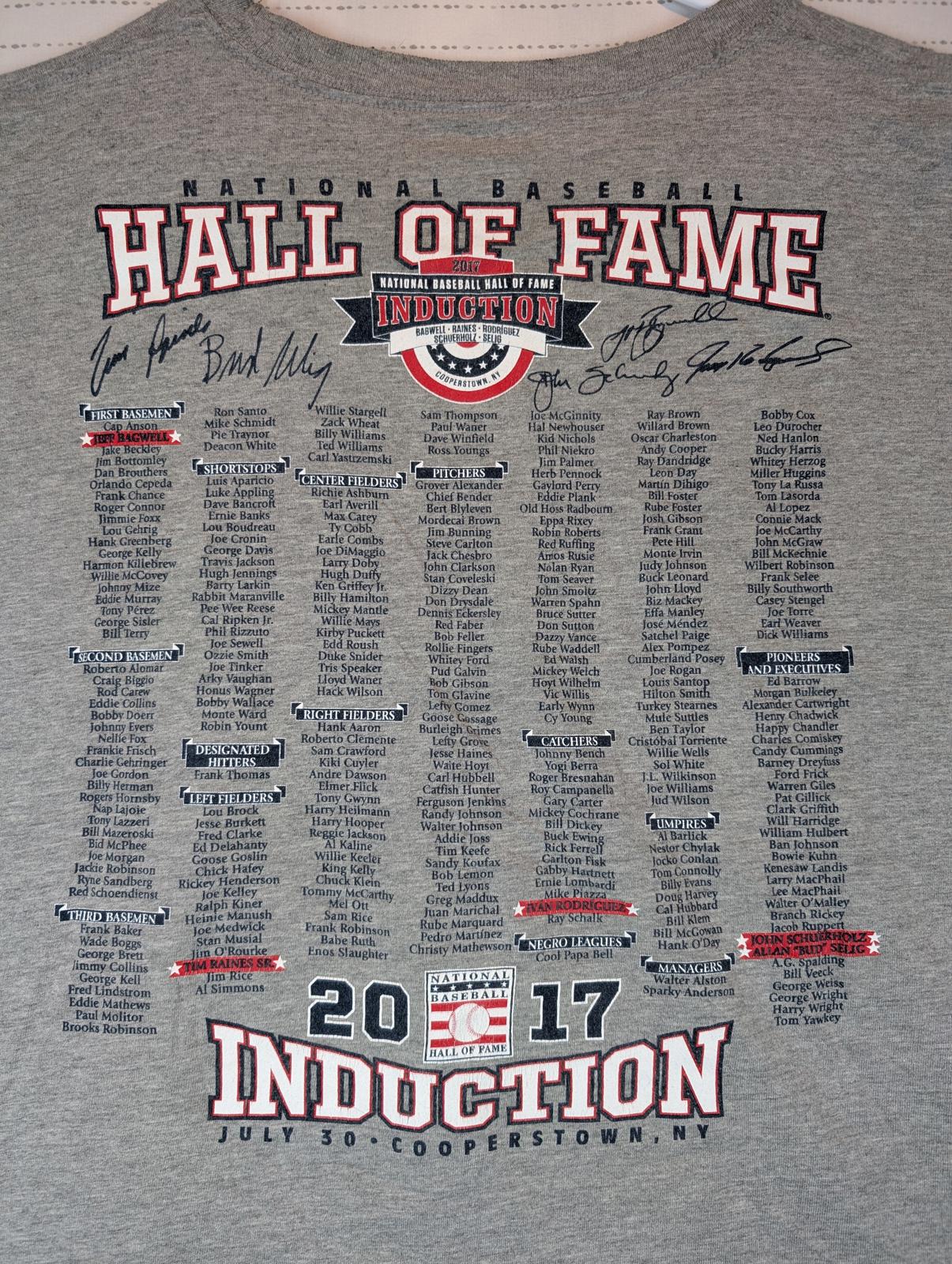 Gear For Sports Hall Of Fame Induction 2017 Graphic T-Shirt Mens XXXL - Image 7