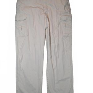LL Bean Cargo Pants Cotton Outdoor Utility Hiking Casual Mens 33x32 Khaki