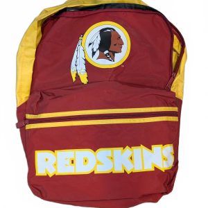 A.D.S. Sports Team NFL Washington Redskins Logo Backpack Bookbag Unisex Vintage