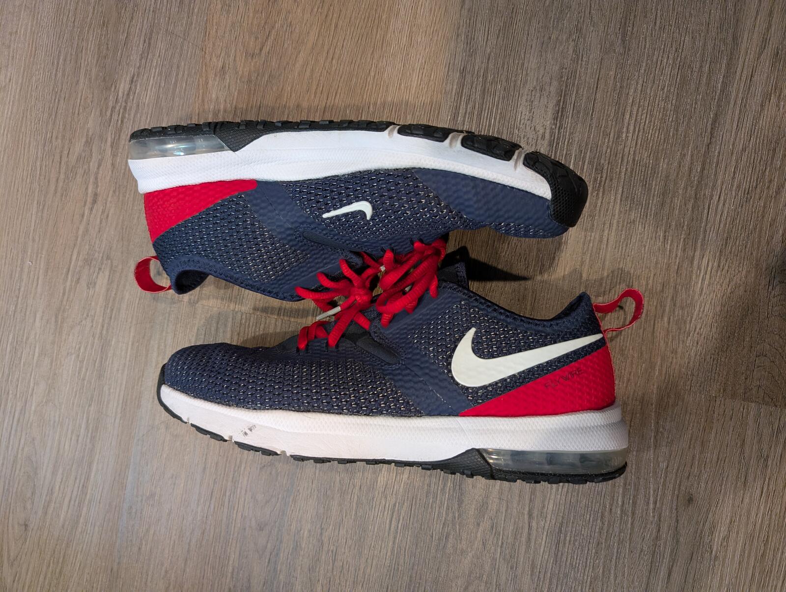 Nike Air Max Typha 2 NFL Patriots Navy Red Training Sneakers Shoes Mens 7.5 - Image 2