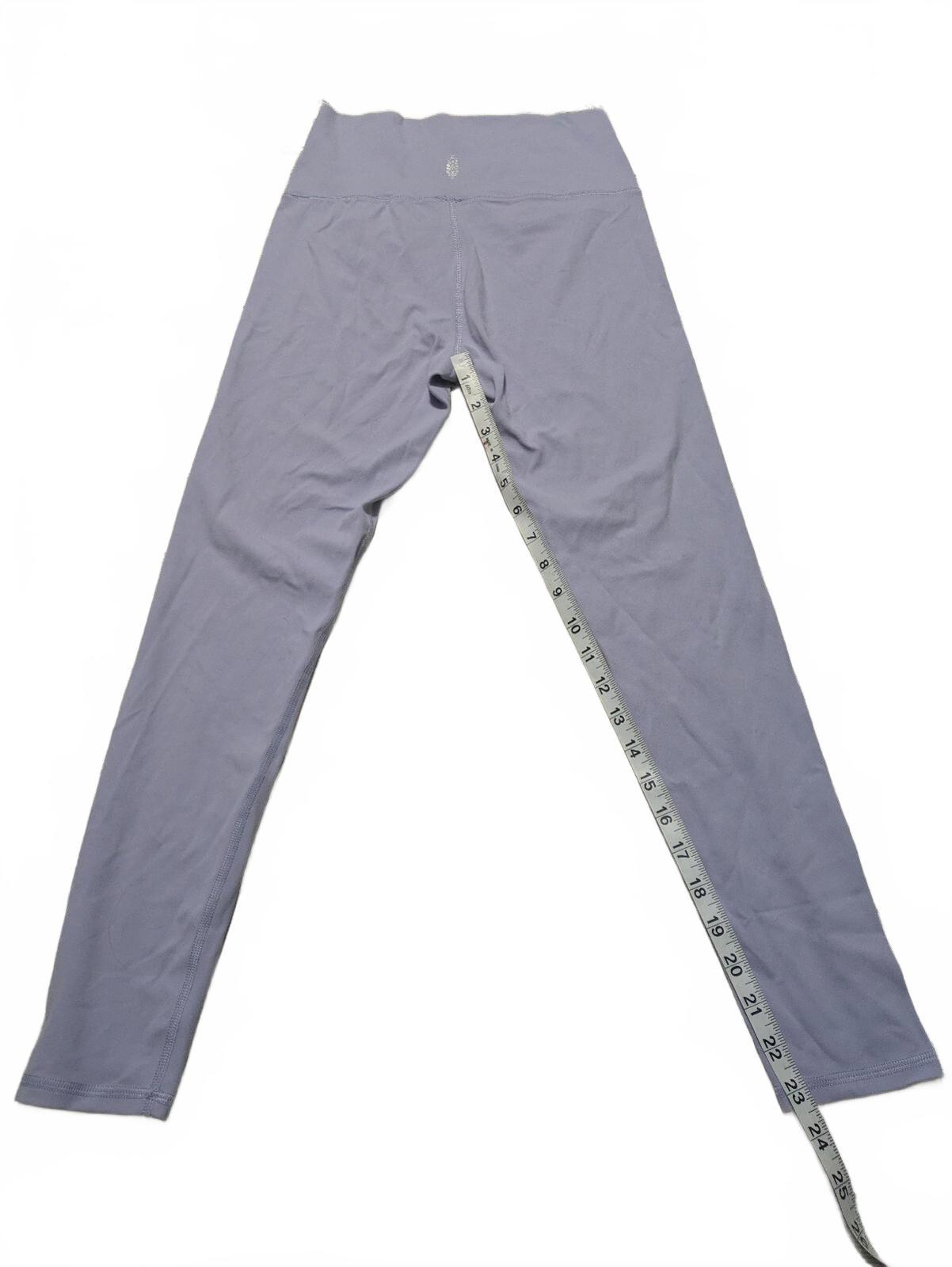 Free People Movement Leggings Yoga Small Light Purple 7/8 Length 26 Waist - Image 2