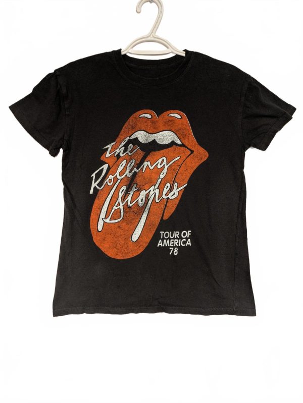 Official Merchandise The Rolling Stones 1978 Tour T-Shirt Womens Size XS