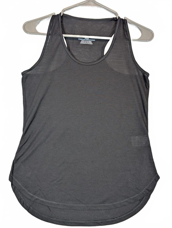Racerback Tank Top Workout Yoga Athletic Sleeveless Womens Medium Black Active
