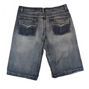 Route 66 Original Clothing Co Denim Jean Shorts Faded 5 Pocket Mens Size 38