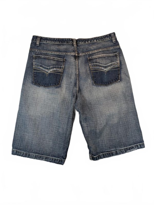 Route 66 Original Clothing Co Denim Jean Shorts Faded 5 Pocket Mens Size 38