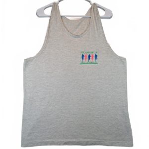 Presque Isle 1991 Half Marathon Vintage Graphic Running Tank Top Shirt Mens XL