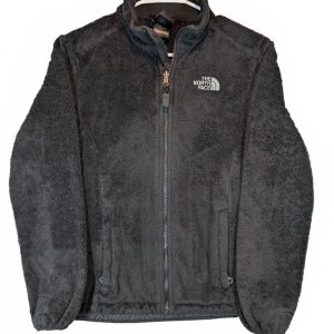 The North Face Fuzzy Fleece Jacket Sherpa Full Zip Outdoor Womens Small S/P