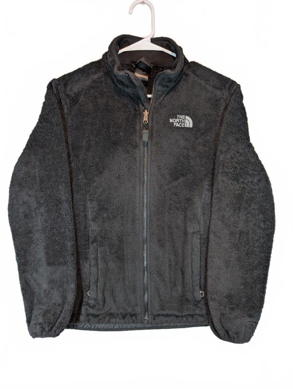 The North Face Fuzzy Fleece Jacket Sherpa Full Zip Outdoor Womens Small S/P