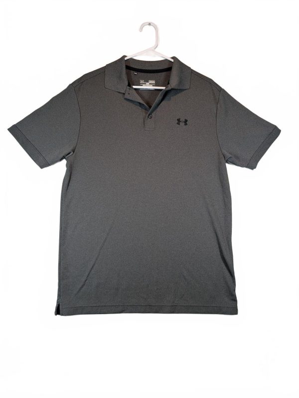 Under Armour HeatGear Loose Polo Shirt Golf Athletic Performance Mens Medium