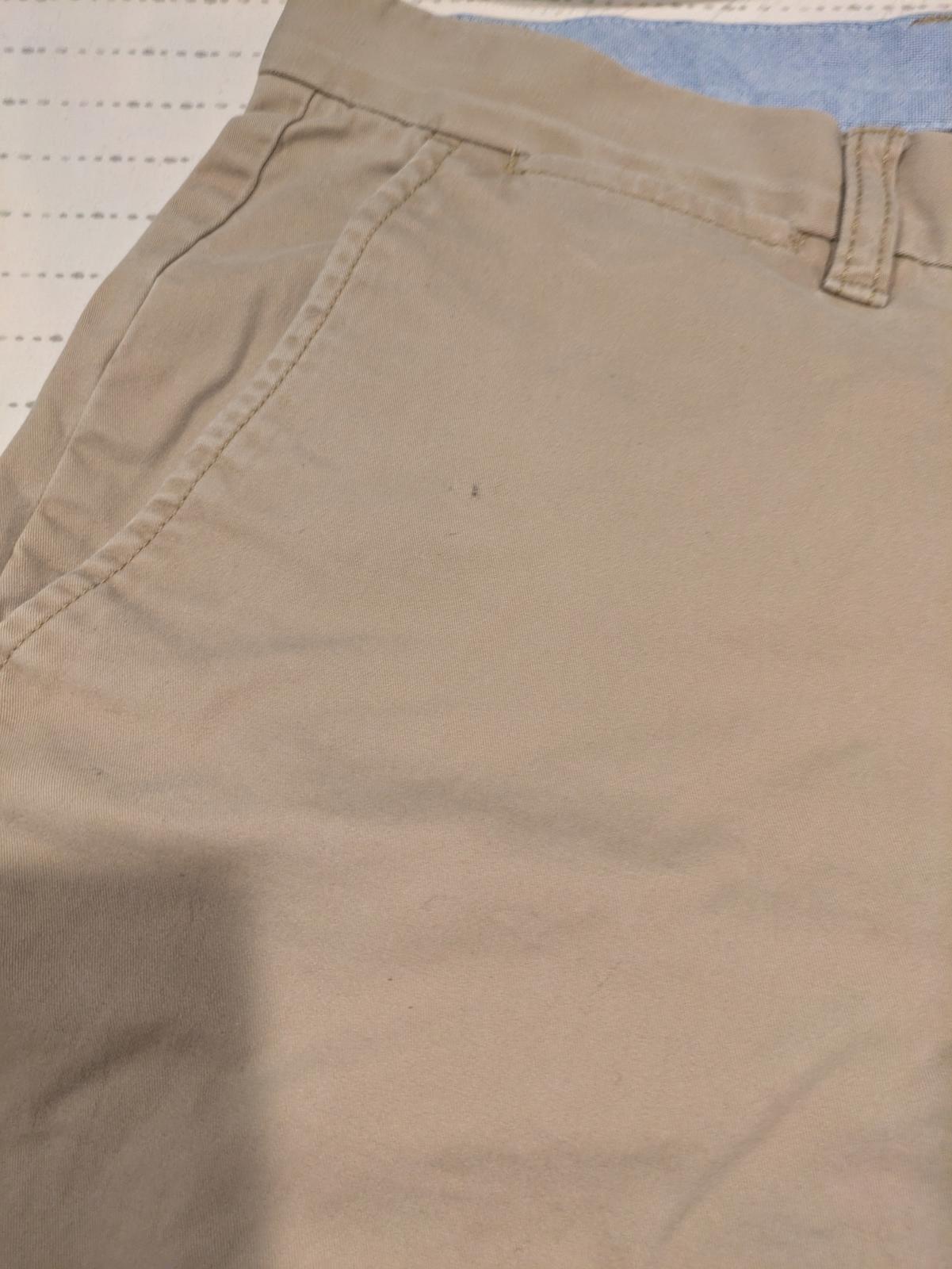 Tommy Hilfiger Khaki Chino Flat Front Classic Casual Pants Mens 32x30 (34x29) - Image 3