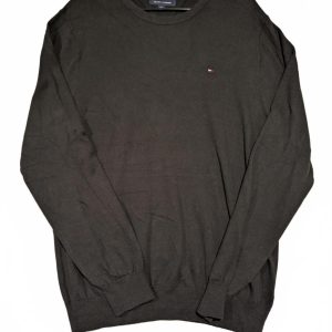 Tommy Hilfiger Men's Classic Crew Neck Sweater Long Sleeve