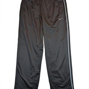 Nike Track Pants Gray Side Stripe Athletic Warm Up Joggers Pockets Mens Size XL