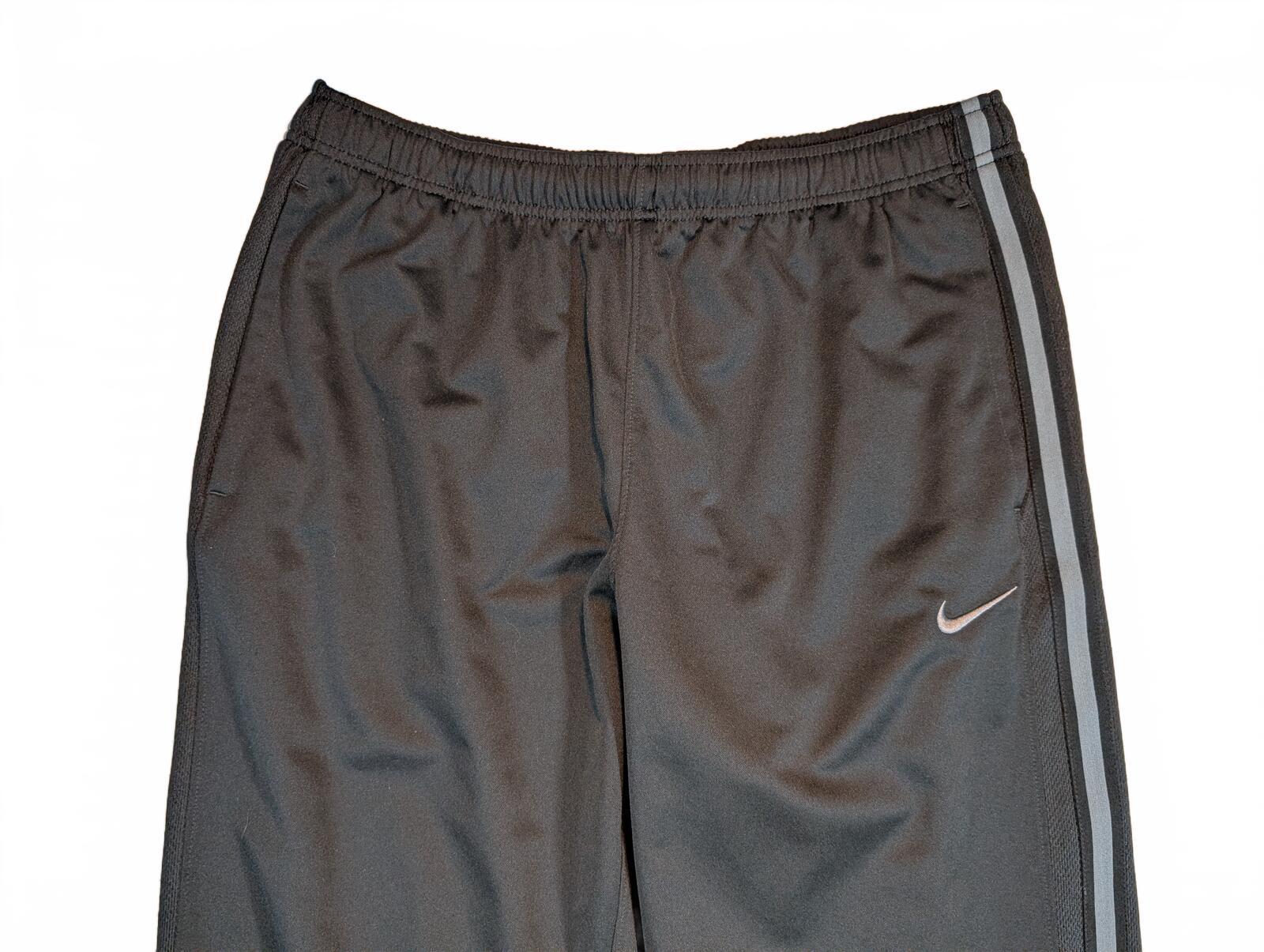 Nike Track Pants Gray Side Stripe Athletic Warm Up Joggers Pockets Mens Size XL - Image 3
