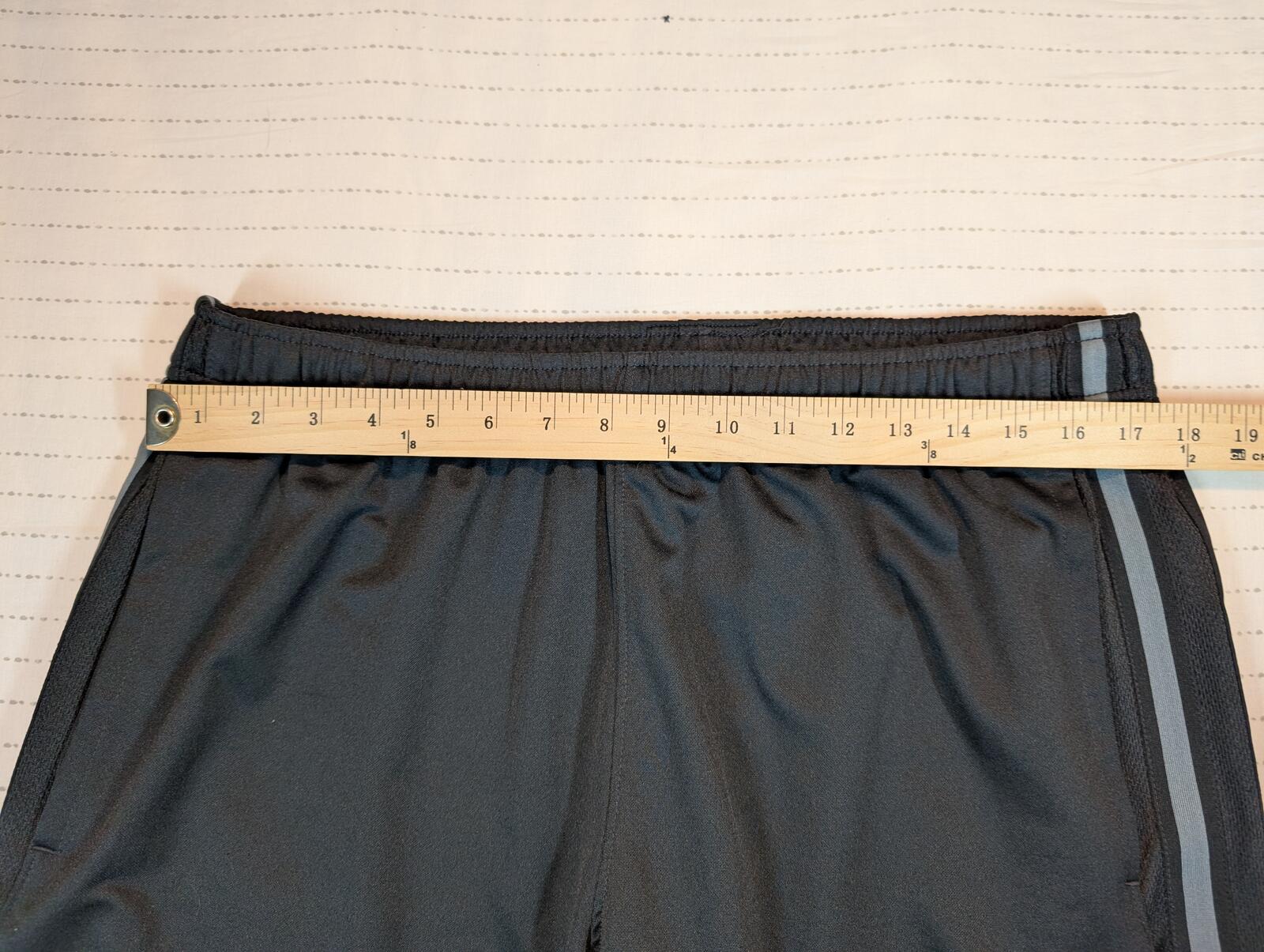 Nike Track Pants Gray Side Stripe Athletic Warm Up Joggers Pockets Mens Size XL - Image 7